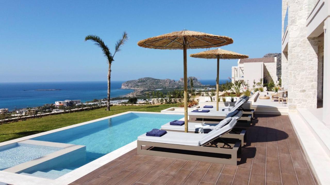 Cielo E Mare Villas I "Free" Heated Pools & Seaview Falasarna Buitenkant foto