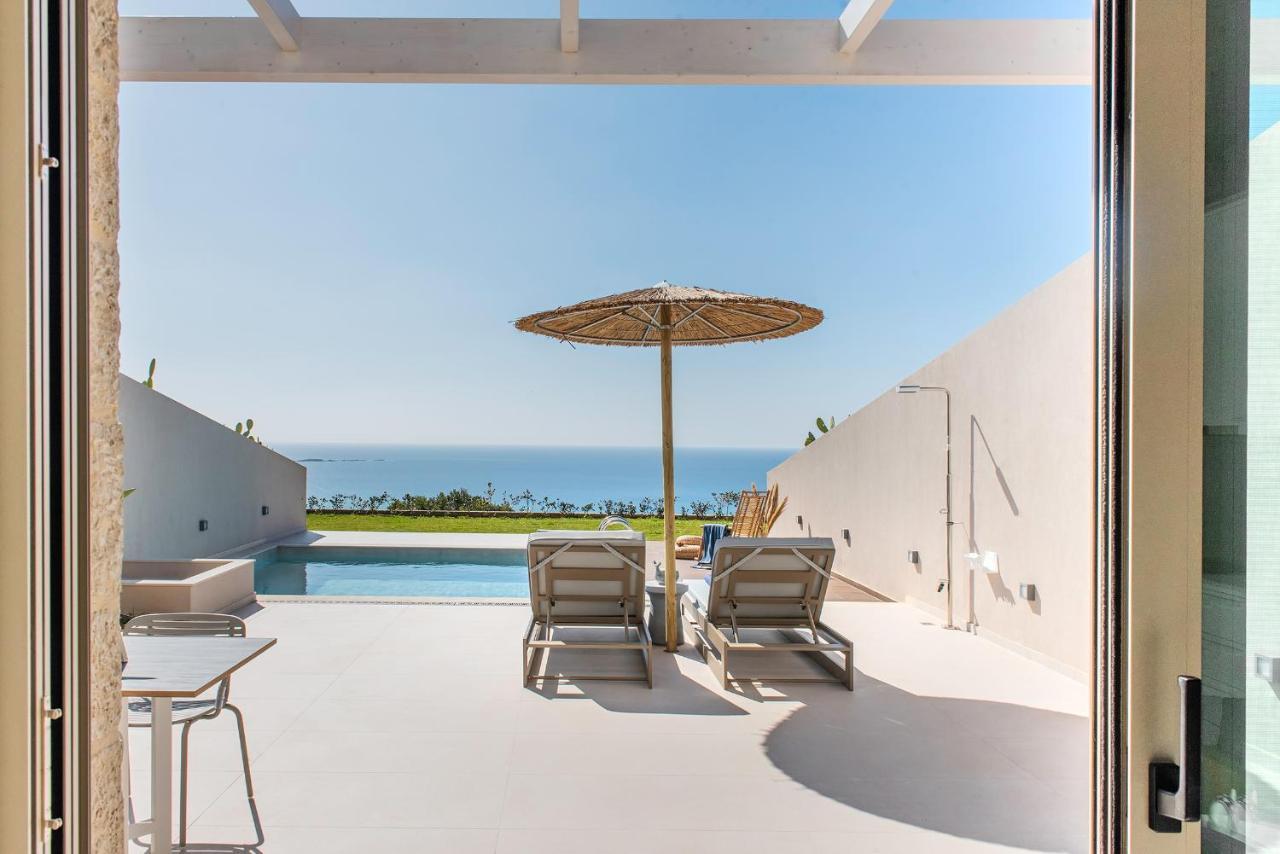 Cielo E Mare Villas I "Free" Heated Pools & Seaview Falasarna Buitenkant foto