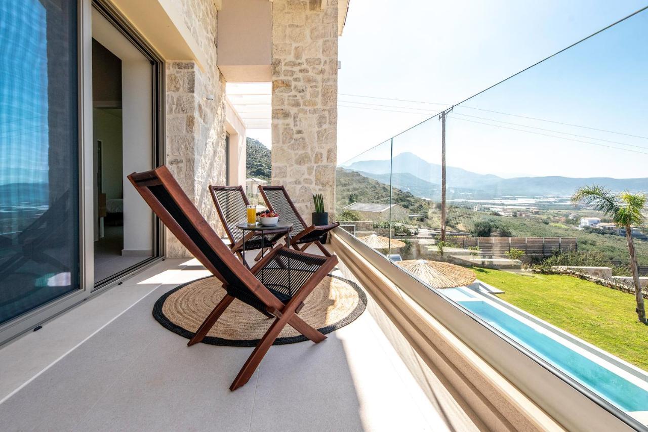 Cielo E Mare Villas I "Free" Heated Pools & Seaview Falasarna Buitenkant foto