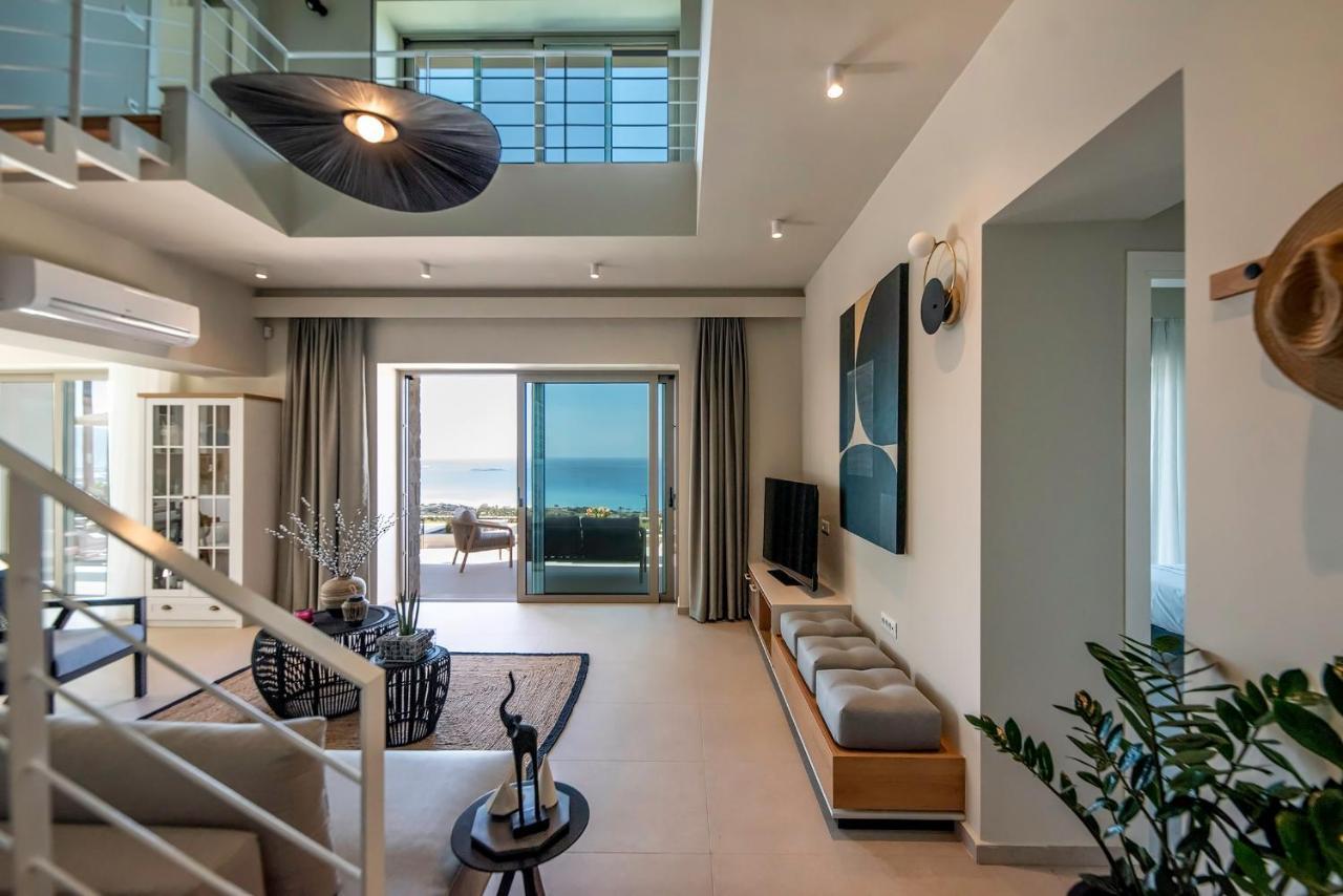 Cielo E Mare Villas I "Free" Heated Pools & Seaview Falasarna Buitenkant foto