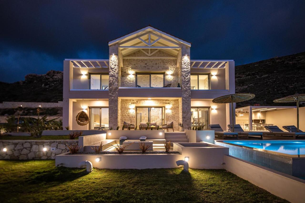 Cielo E Mare Villas I "Free" Heated Pools & Seaview Falasarna Buitenkant foto
