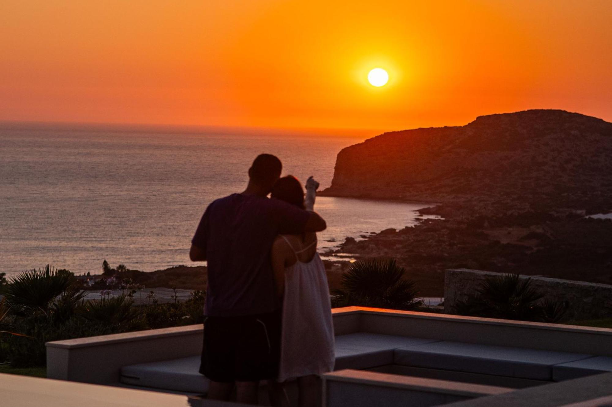 Cielo E Mare Villas I "Free" Heated Pools & Seaview Falasarna Buitenkant foto