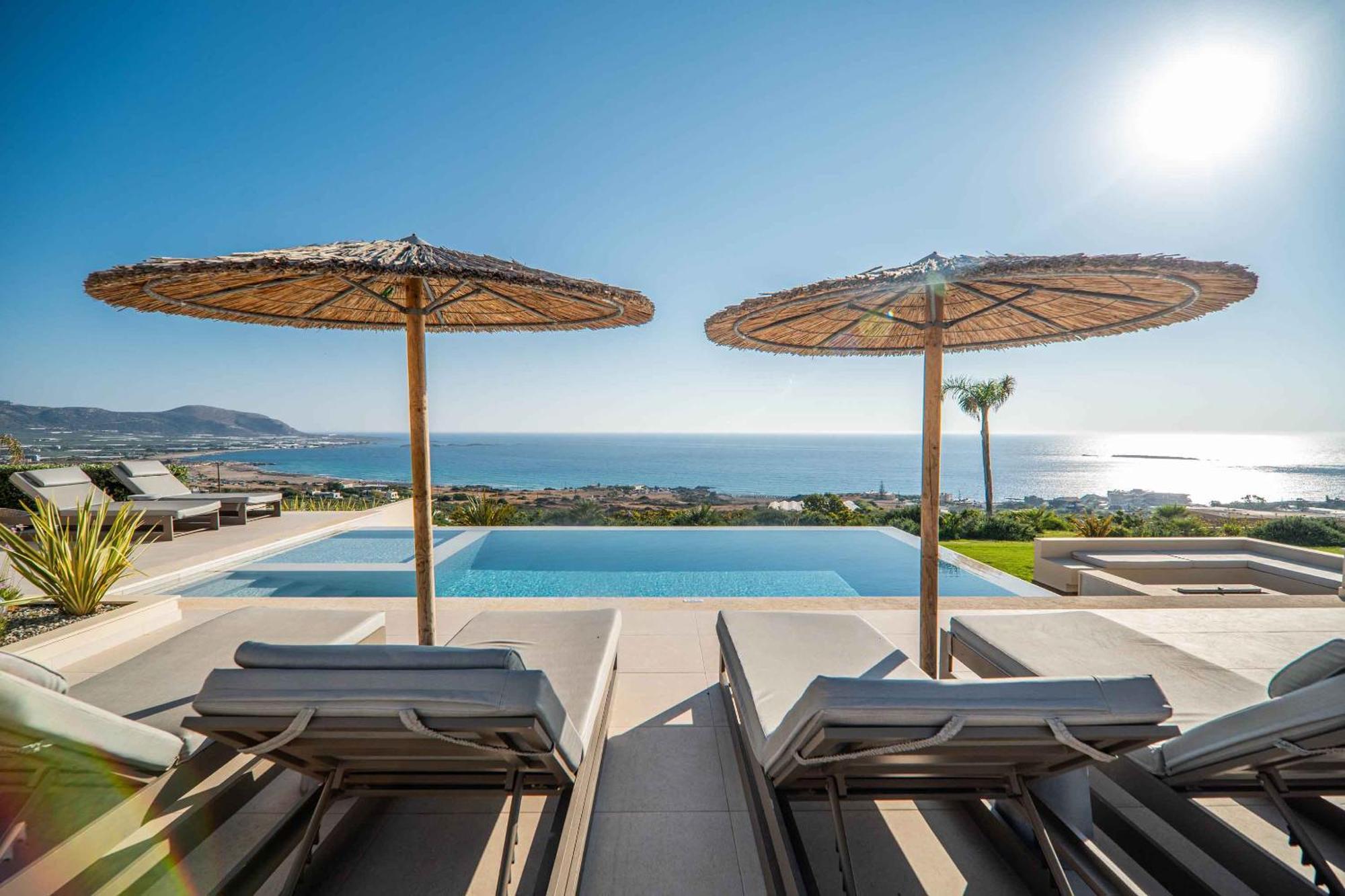 Cielo E Mare Villas I "Free" Heated Pools & Seaview Falasarna Buitenkant foto