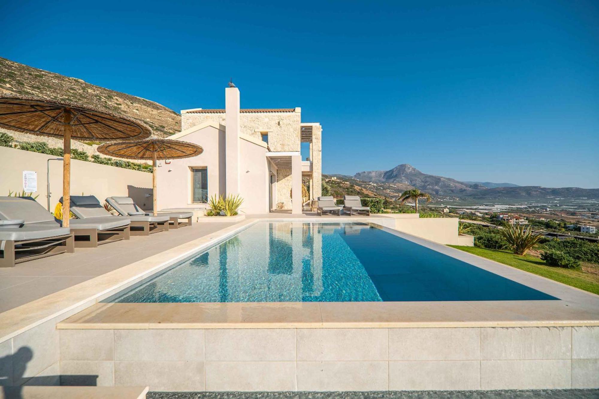 Cielo E Mare Villas I "Free" Heated Pools & Seaview Falasarna Buitenkant foto