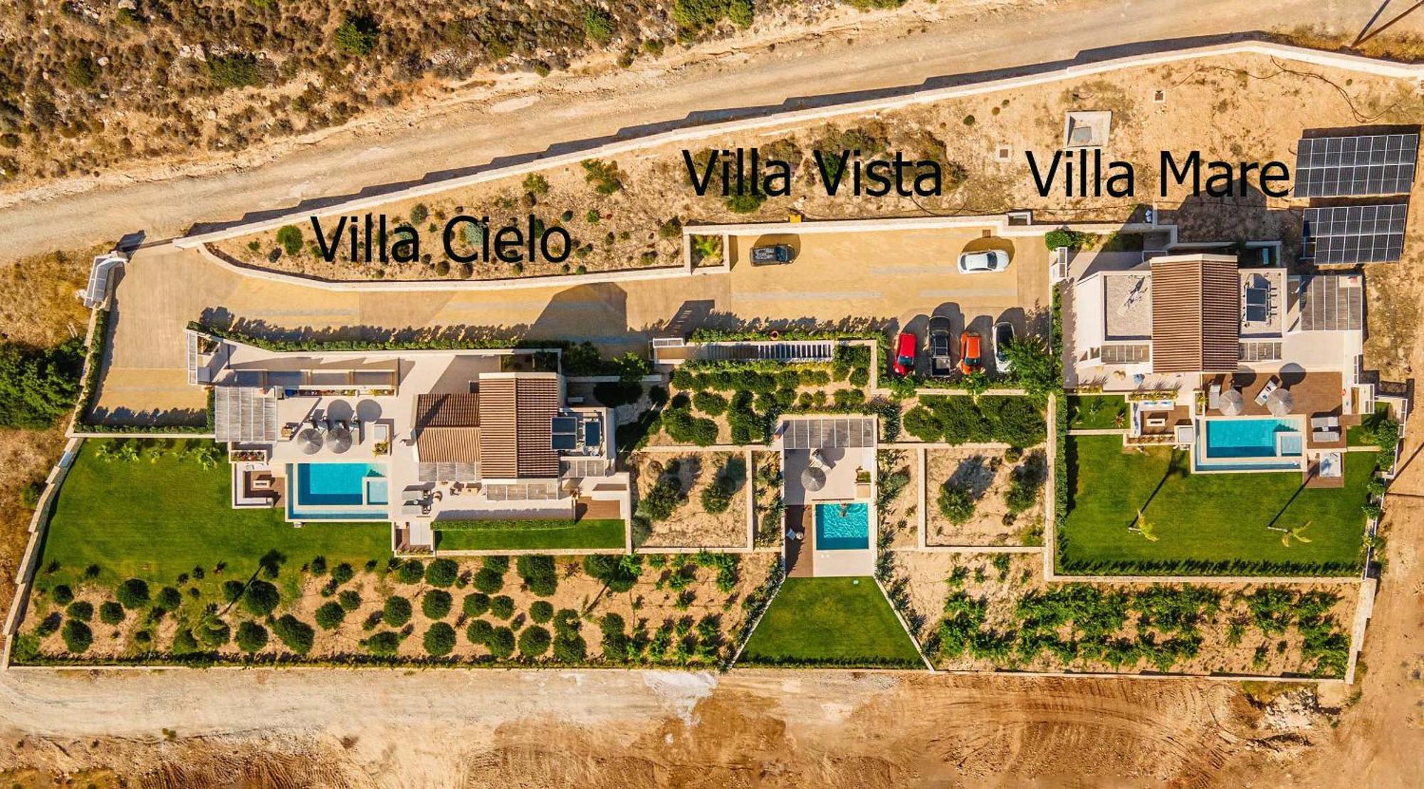 Cielo E Mare Villas I "Free" Heated Pools & Seaview Falasarna Buitenkant foto