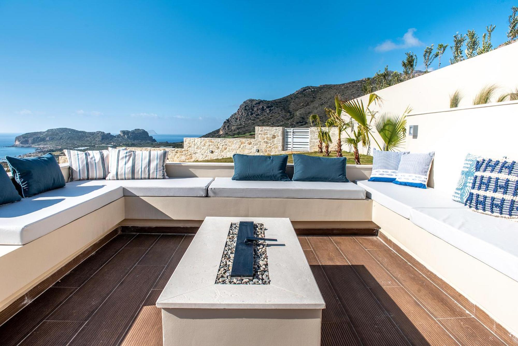 Cielo E Mare Villas I "Free" Heated Pools & Seaview Falasarna Buitenkant foto