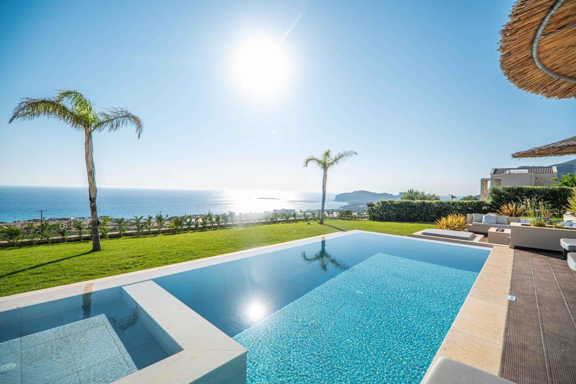 Cielo E Mare Villas I "Free" Heated Pools & Seaview Falasarna Buitenkant foto