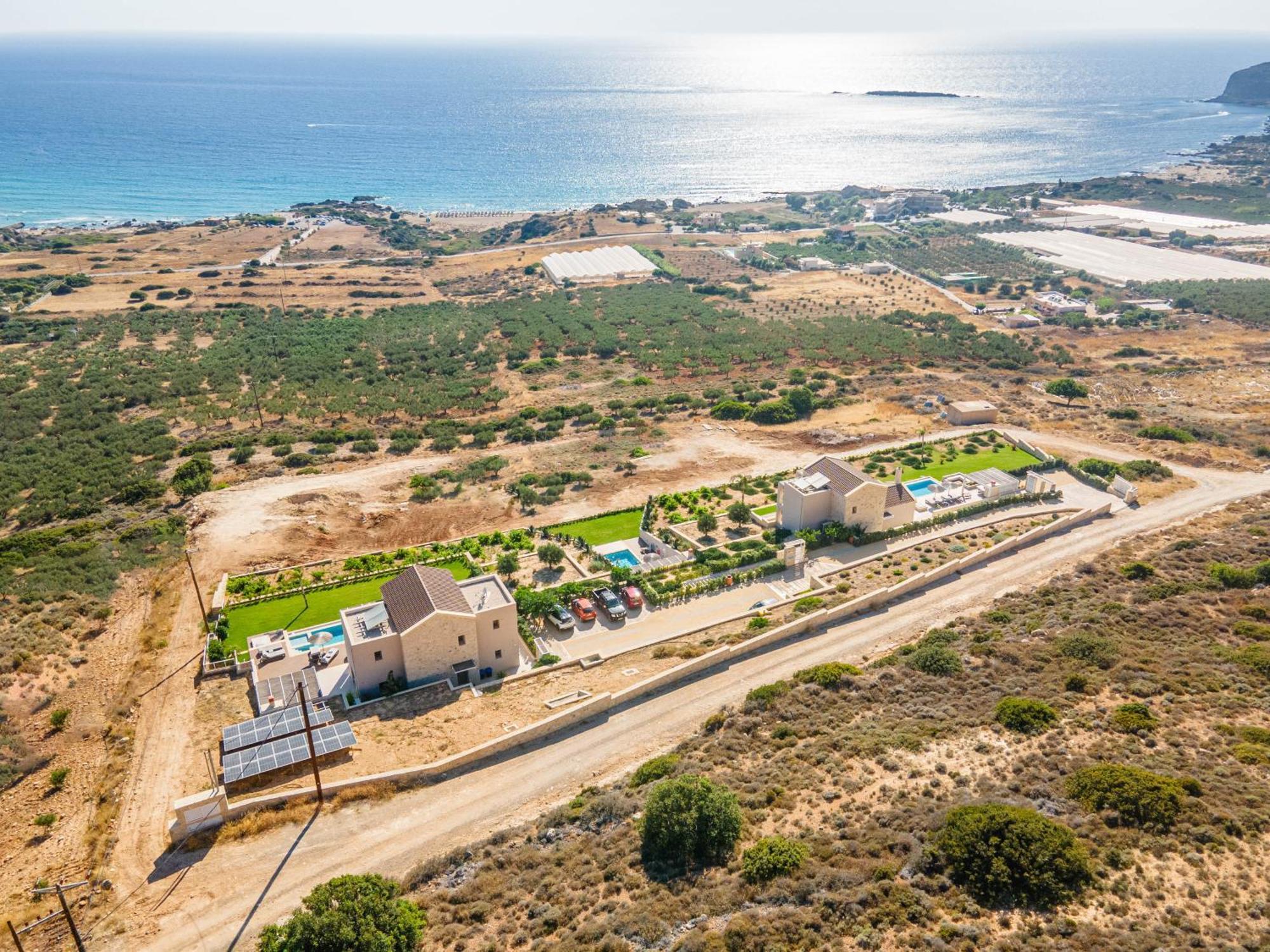 Cielo E Mare Villas I "Free" Heated Pools & Seaview Falasarna Buitenkant foto